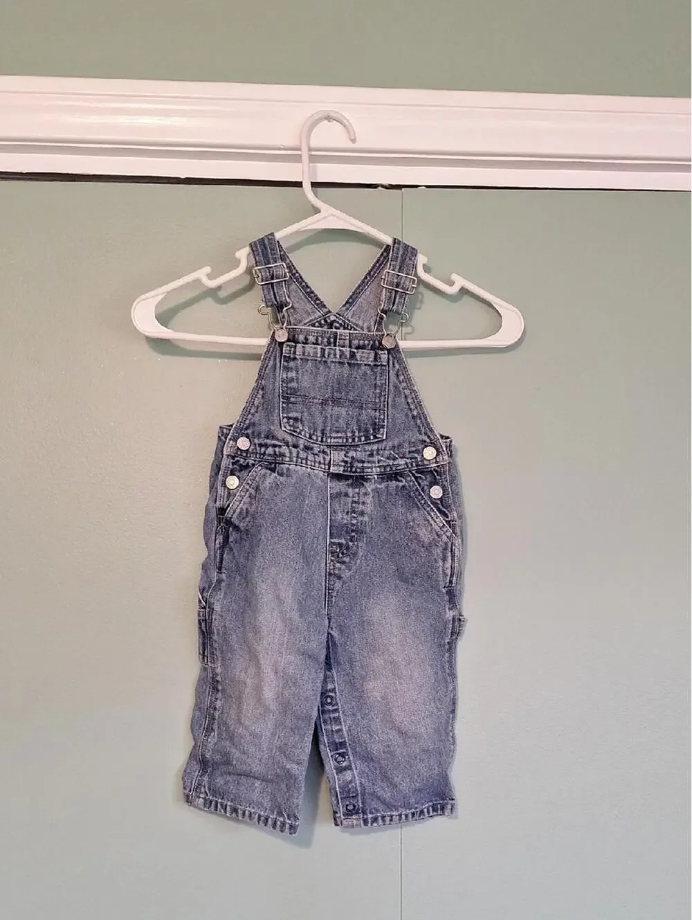 The Childrens Place Denim Overall Size 12M